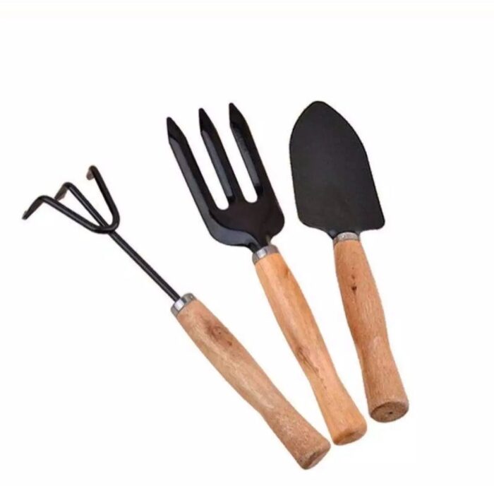 Kraft Seeds Weeder and Trowel and Fork 3 in 1 Garden Tool Combo Tiny